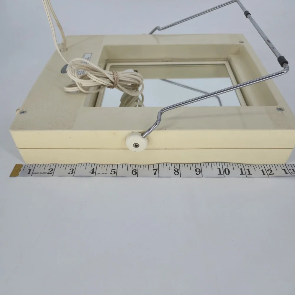 GE Lighted Makeup Mirror B11M-1 4 Modes 2 Magnification Vanity USA Vintage Works